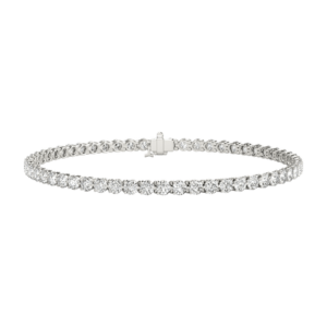 3 Carats Tennis Bracelet Natural Earth Mined Diamonds G Color SI1 Clarity