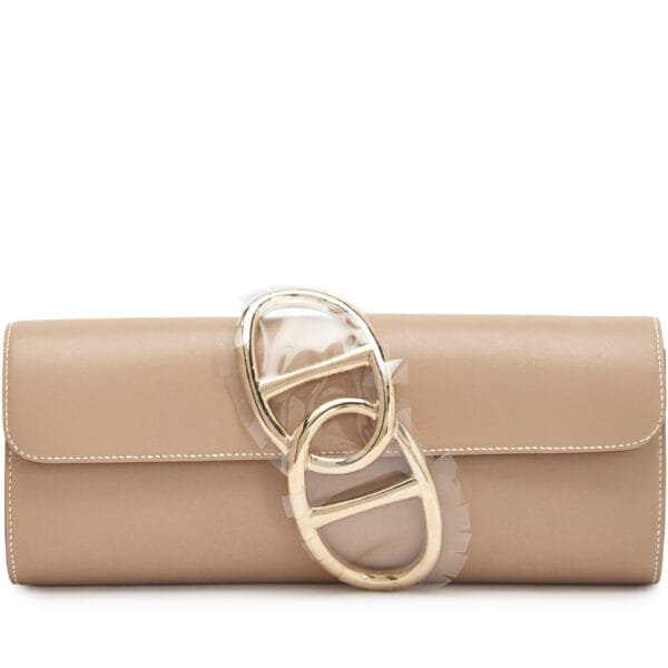 Argile Tadelakt Egee Clutch Gold Hardware, 2012