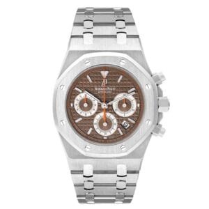 Audemars Piguet Royal Oak (Reference 26300ST.OO.1110ST.08). A stainless steel automatic wristwatch with date and chronograph.