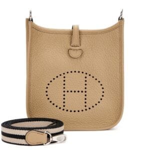 Beige Marfa Clemence Mini Evelyne II TPM 16 Palladium Hardware, 2024