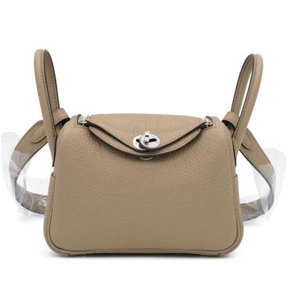 Beige Marfa Clemence Mini Lindy II Palladium Hardware, 2024