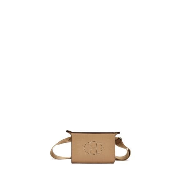 Beige Marfa Togo Videpoches Bag Palladium Hardware, 2024