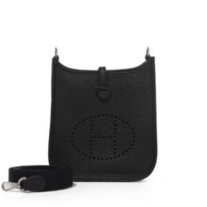 Black Clemence Mini Evelyne II TPM 16 Palladium Hardware, 2023