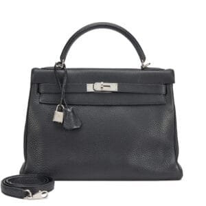 Black Clemence Retourne Kelly 32 Palladium Hardware, 2004