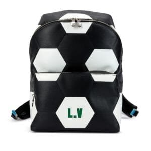 Black Epi Leather Fifa World Cup Apollo Backpack Silver Hardware, 2018