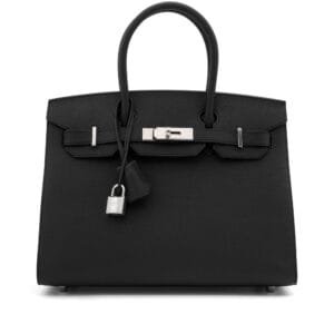 Black Epsom Birkin 30 Sellier Palladium Hardware, 2024
