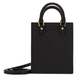 Black Giant Monogram Empreinte Petit Sac Plat Gold Hardware, 2021