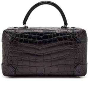 Black Matte Crocodile Maxibox 29 Palladium Hardware, 2014