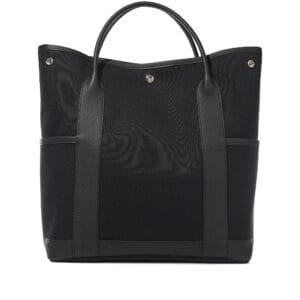 Black Negonda and Militaire Canvas Garden Party Pockets Vertical Palladium Hardware, 2024