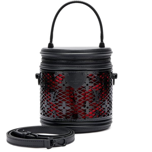 Black Patent Calfskin Cannes Bag Black Hardware