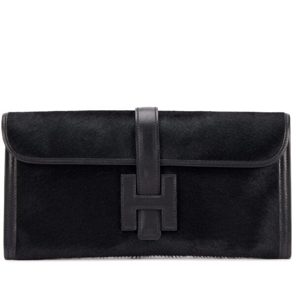 Black Pony Hair Troika and Swift Jige Elan 29 Clutch, 2007