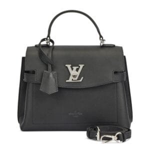 Black Soft Calfskin LockMe Ever BB Silver Hardware, 2020