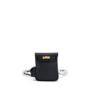 Black Swift Mini Kelly Jump Backpack Gold Hardware, 2024