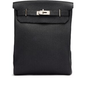 Black Togo HAC A Dos GM Palladium Hardware, 2023