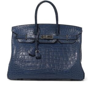 Bleu de Malte Alligator Birkin 35 Palladium Hardware, 2010