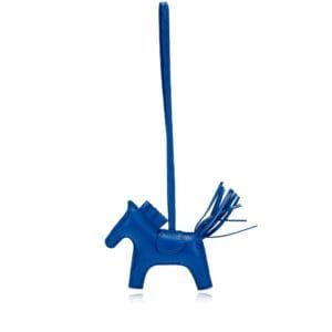 Bleu France Milo Lambskin and Swift Leather Rodeo Charm PM, 2022