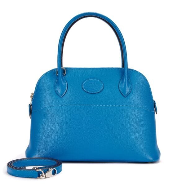 Bleu Mykonos Epsom Bolide 27 Palladium Hardware, 2011