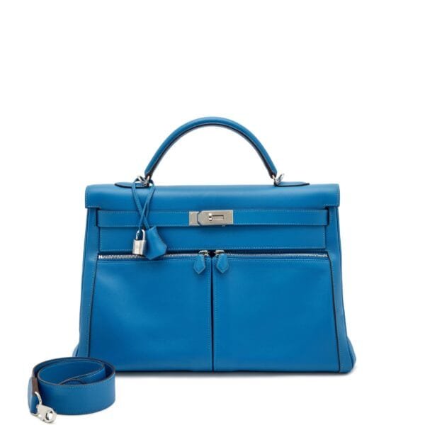 Bleu Mykonos Swift Kelly Lakis 40 Palladium Hardware, 2011