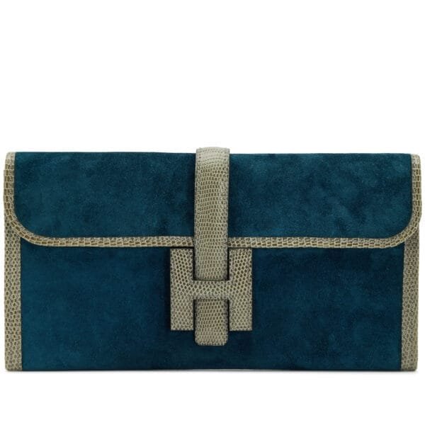 Bleu Ocean and Gris Fonce Veau Doblis and Niloticus Lizard Jige Elan 29, 2014