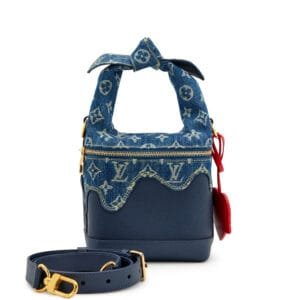 Blue Taurillon Monogram Denim Japanese Cruiser Gold Hardware, 2022