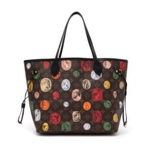 Brown and Multicolor Cameo Monogram Coated Canvas Neverfull MM Gold Hardware, 2021