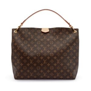 Brown Monogram Coated Canvas Graceful MM Gold Hardware, 2021