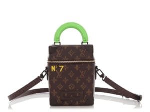 Brown Monogram N°7 Vertical Box Trunk Gold Hardware, 2022