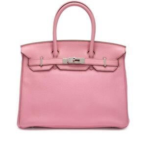 Bubblegum Pink 5P Togo Birkin 30 Palladium Hardware, 2013