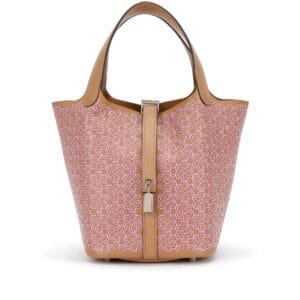 Chai Swift Lucky Daisy Picotin Lock 18 Palladium Hardware, 2022