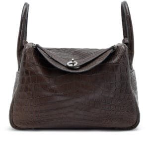 Chocolat Matte Niloticus Crocodile Lindy 30 Palladium Hardware, 2007
