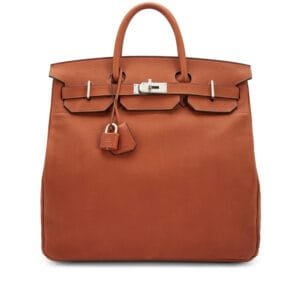 Cuivre Taurillon Saddle HAC Birkin 40 Brushed Palladium Hardware, 2019
