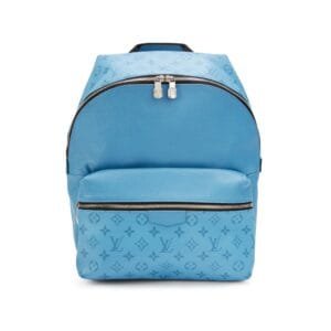 Denim Blue Taigarama Discovery Backpack Silver Hardware, 2020