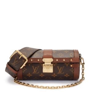Ebene Monogram Canvas Papillon Trunk Gold Hardware, 2021