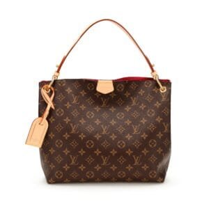 Ebene Monogram Coated Canvas Graceful MM Gold Hardware, 2021-2022