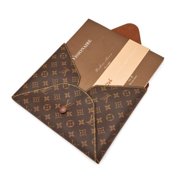 Ebene Monogram Coated Canvas Portfolio Case and Visionaire 18 Fashion Special, 1996
