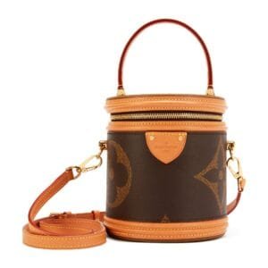 Ebene Reverse Giant Monogram Coated Canvas Cannes Gold Hardware, 2019