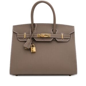 Etoupe Epsom Birkin 30 Sellier Gold Hardware, 2024