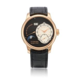 F. P. Journe (Octa Lune). A boutique edition pink gold wristwatch with date, power reserves and moon phases, Circa 2021