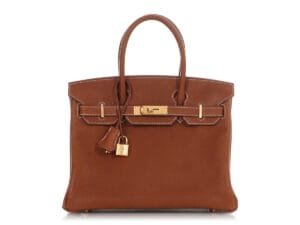 Fauve Barenia Faubourg Birkin 30 Gold Hardware, 2024