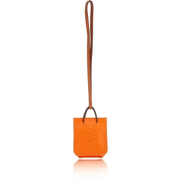 Feu Milo and Gold Swift Mini Shopping Bag Charm, 2019