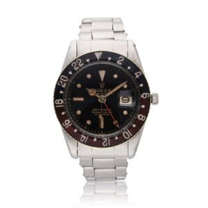GMT-Master Reference 6542, a stainless steel automatic wristwatch with date, circa 1959