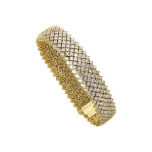 Gold and Diamond Bracelet