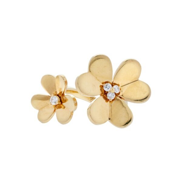 Gold and Diamond Frivole Ring