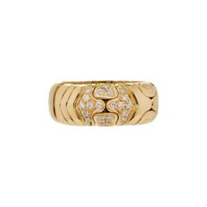 Gold and Diamond Ring