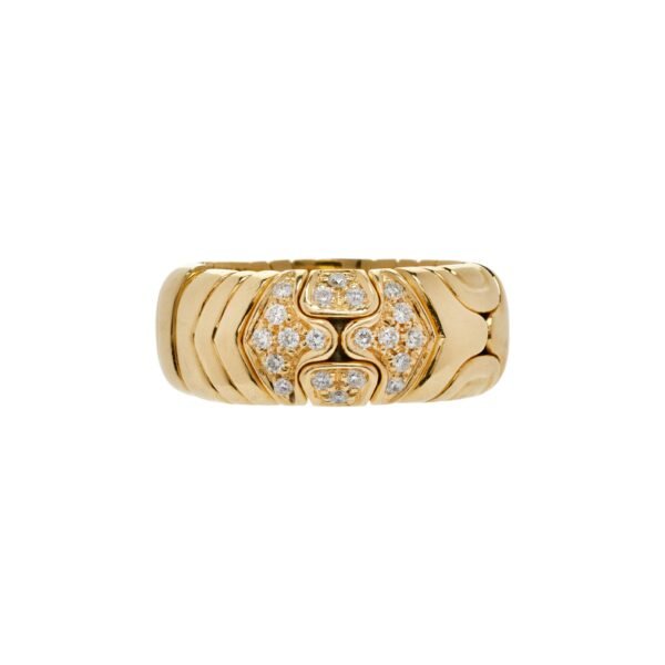 Gold and Diamond Ring