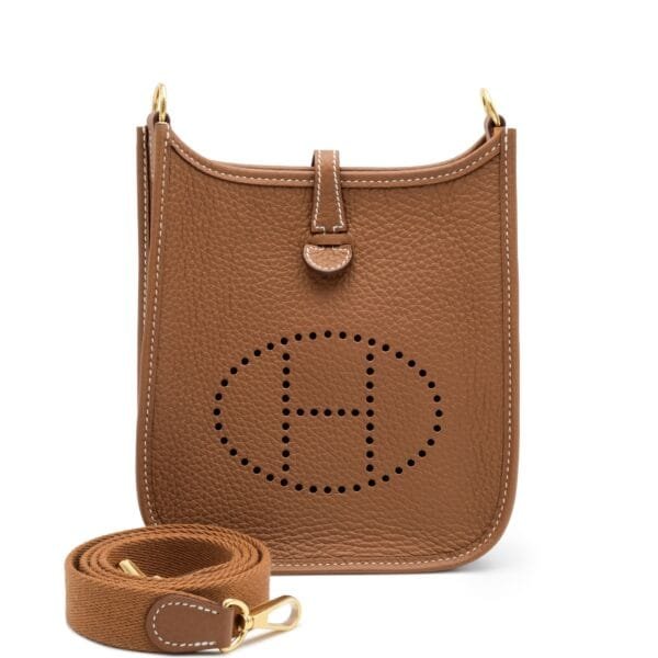 Gold Clemence Mini Evelyne II TPM 16 Gold Hardware, 2024