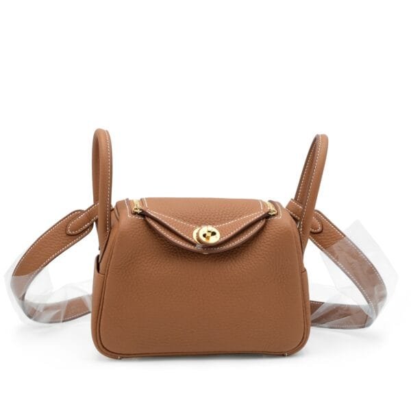 Gold Clemence Mini Lindy 20 Gold Hardware, 2023