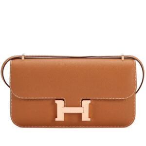 Gold Epsom Constance Elan Rose Gold Hardware, 2024