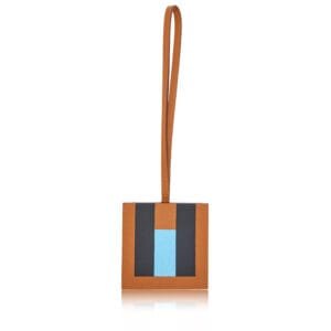 Gold Epsom H Lettres Au Carre Bag Charm, 2018