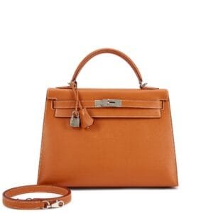 Gold Epsom Kelly 32 Sellier Palladium Hardware, 2008